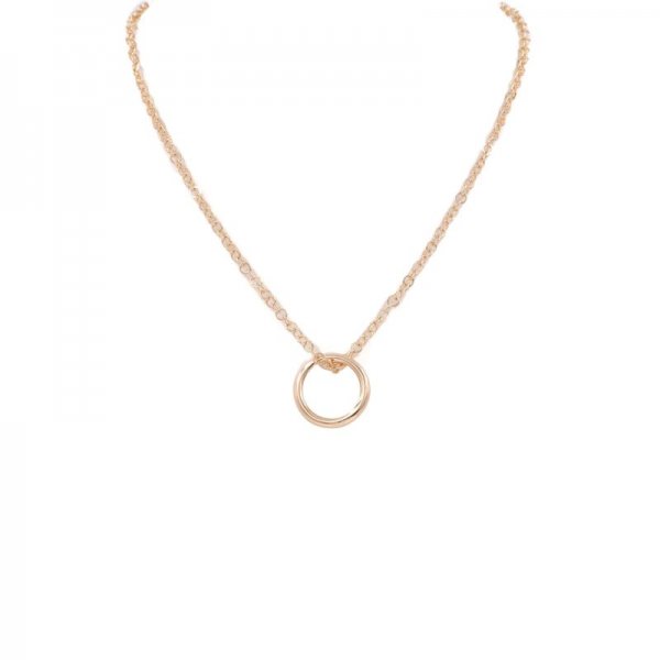 Ring Pendant Necklace