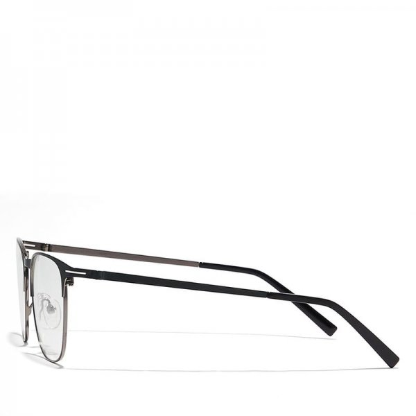 Square Glasses in Metal